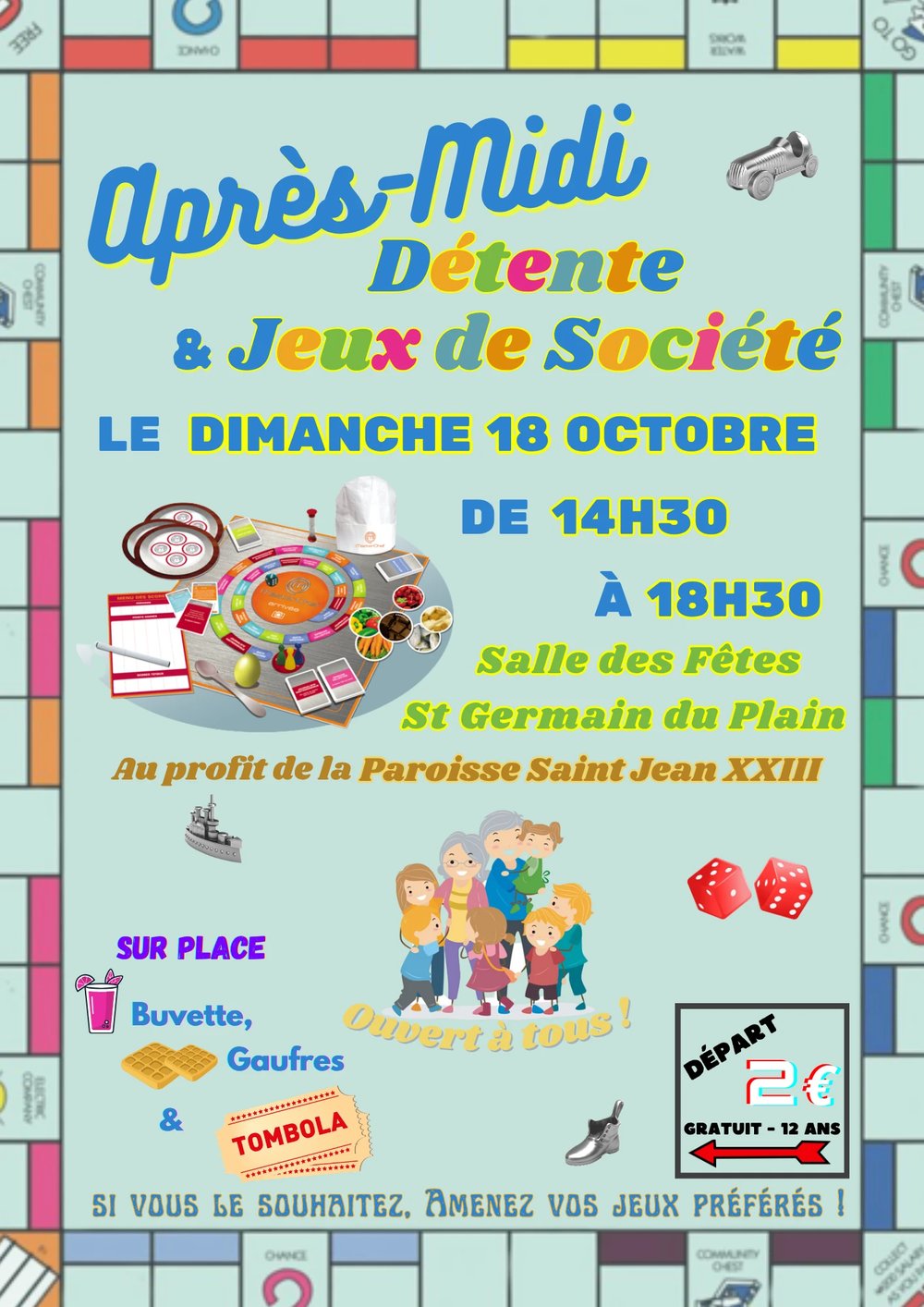 Après-midi Détente & Jeux de Société