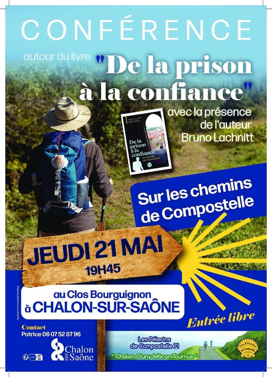 Conférence autours du livre « De la prison à la confiance » avec la présence de l’auteur Bruno Lachnitt