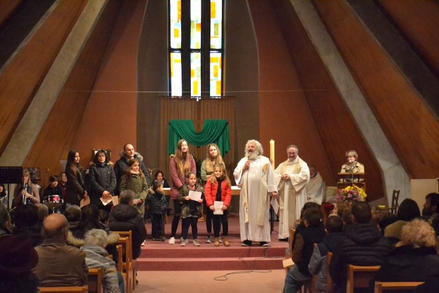 Messe à Ouroux-sur-Saône
